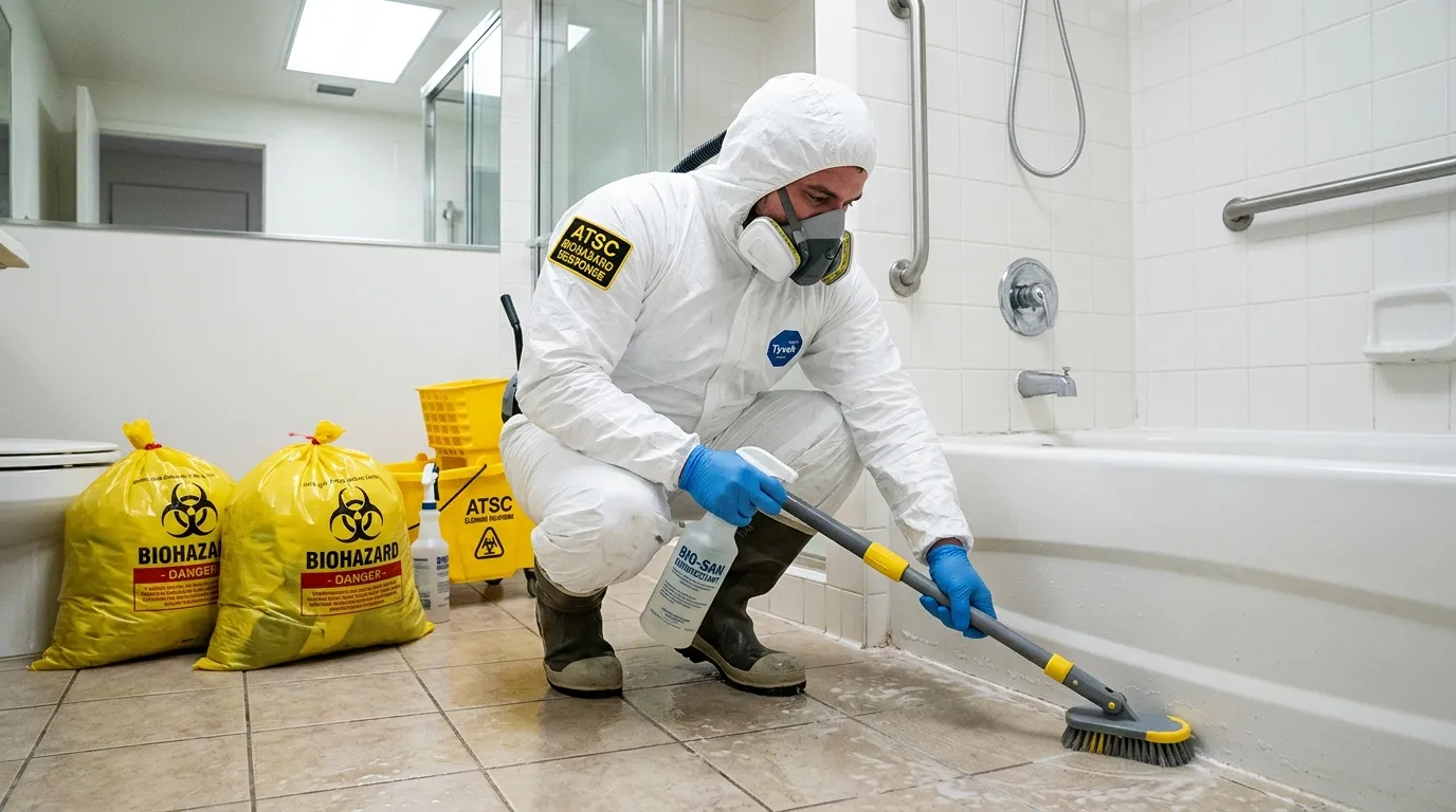 Decontamination equipment deployed for Blood Cleanup in San Angelo